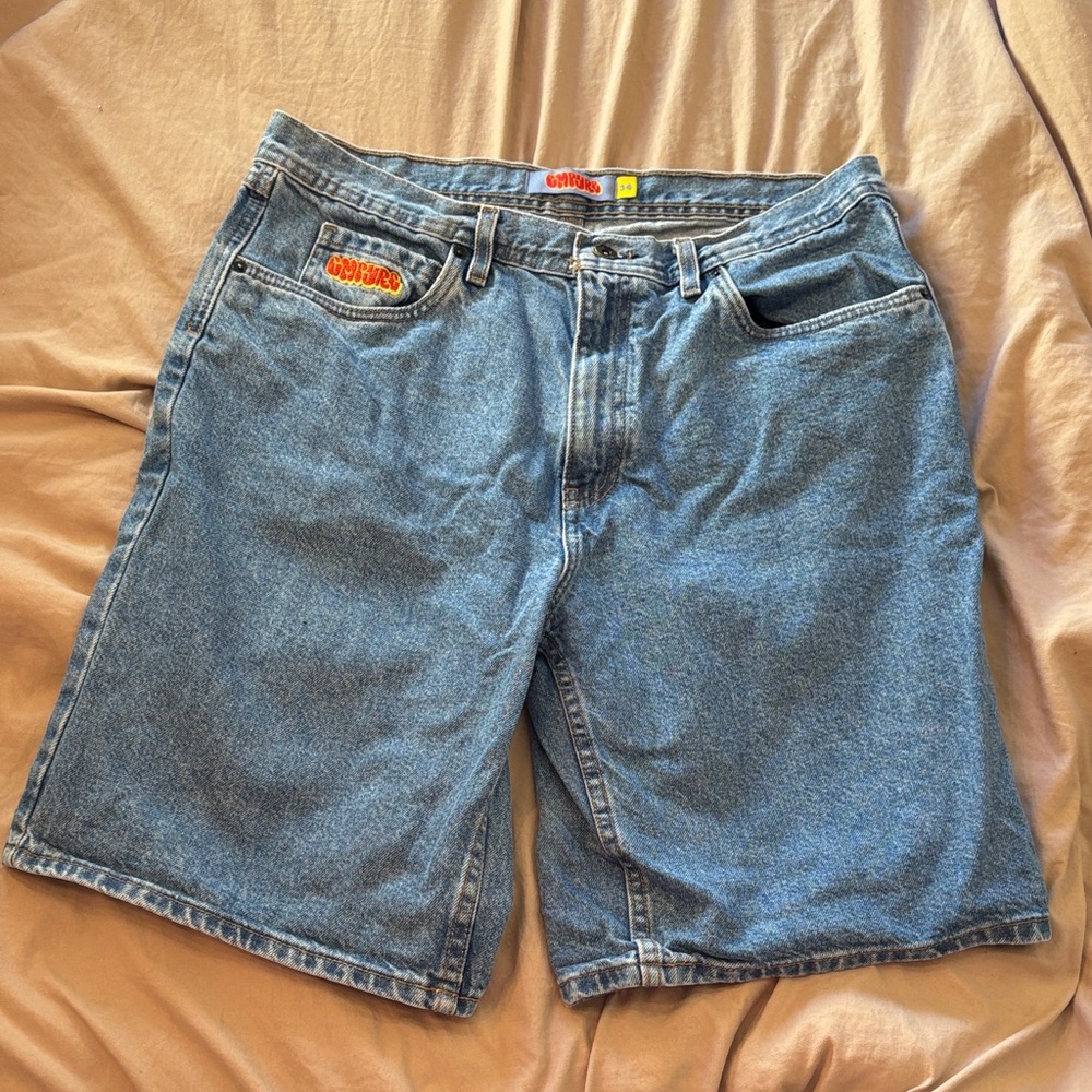 Empyre Denim Shorts Blue Jean 90s Y2K Skate Streetwear Size 34